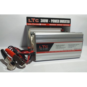 Инвертор (преобразователь) 12V-220V 300W BILTEMA (Тайвань, Швеция)